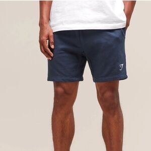 Gymshark Men's Dark Blue Athletic Shorts